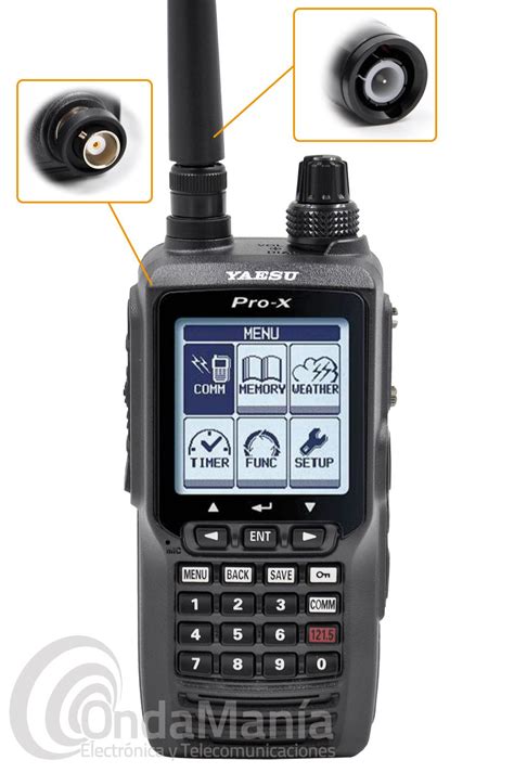 YAESU FTA 550L WALKY DE BANDA AEREA ILS Y VOR