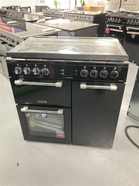 Leisure Chefmaster CC90F531K 90cm Dual Fuel Range Cooker Black A A