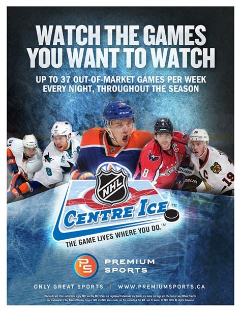 NHL Centre Ice - Premium Sports