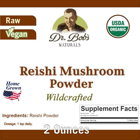 Reishi Powder 2 oz - watershedwellness