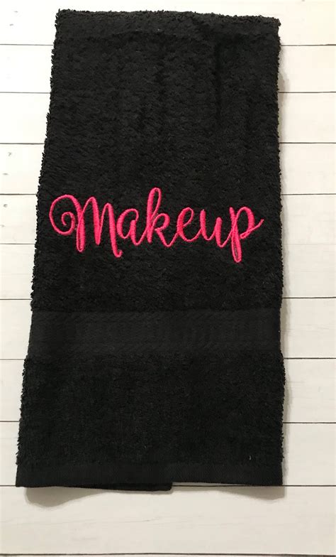 Makeup Towels Black Make up Remover Handtowel Bathroom Towel Handtowels ...