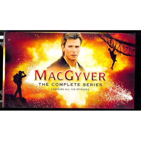 Macgyver The Complete Series New Dvd Box Set Hobbies Toys Music