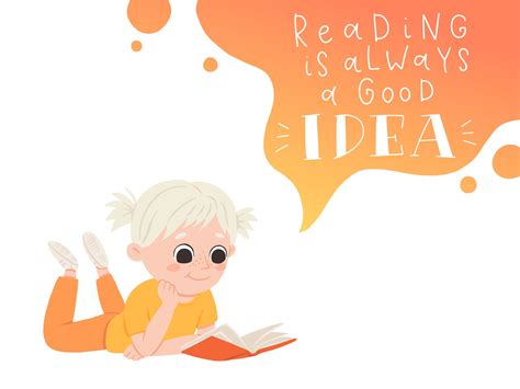 Reading poster by Tanya Bosyk on Dribbble