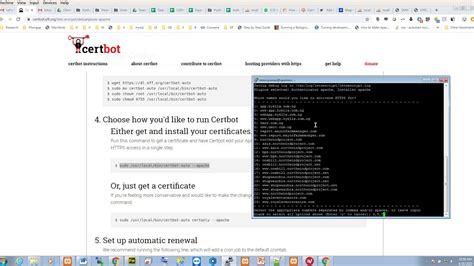 Install Or Renew Free Ssl Certificates On Linux Server Ubuntu Debian Etc Youtube