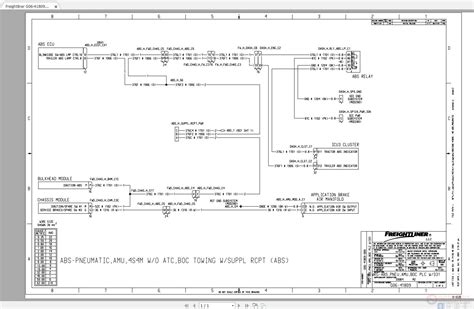 2012 Freightliner M2 Wiring Diagrams