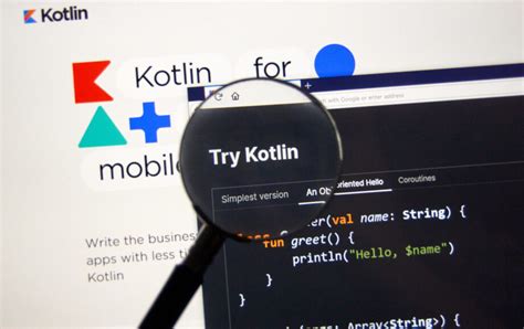 Kotlin Programming Language For Backend Development