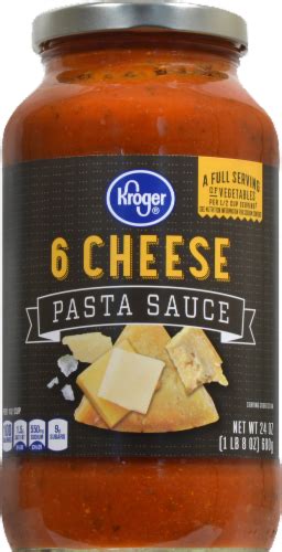 Kroger Six Cheese Pasta Sauce Oz Kroger