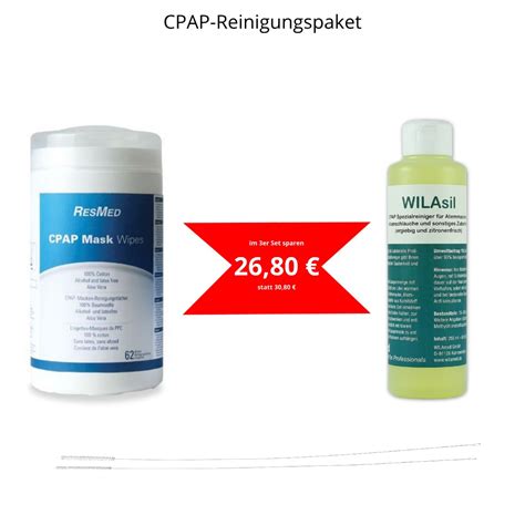 Cpap Reinigungspaket F R Ihre Cpap Therapie Resmed Shop