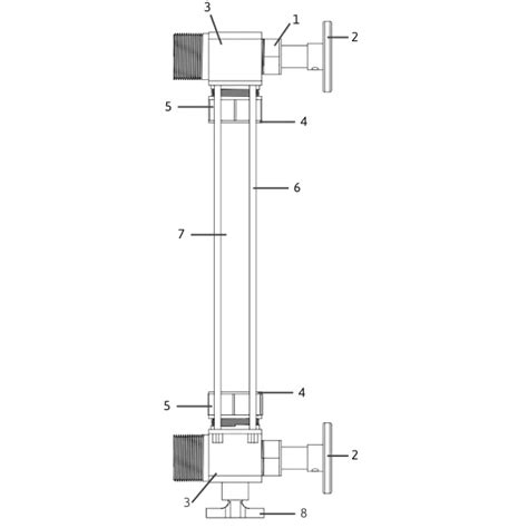 Stainless Steel Level Gauge Valve Iniflu