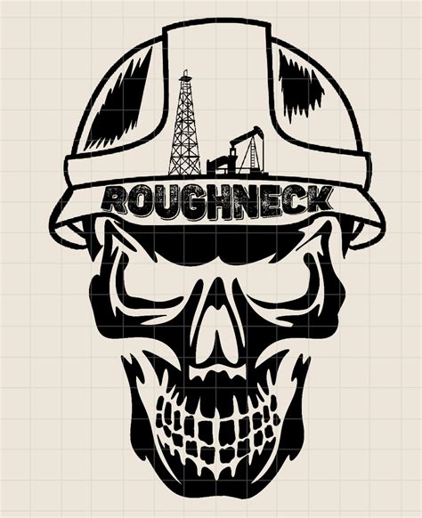 Oilfield Roughneck Skull Hard Hat PNG Roughneck PNG Oilfield - Etsy Canada