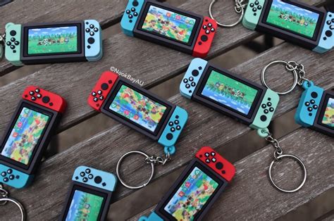 Nintendo Switch Keychain | Etsy