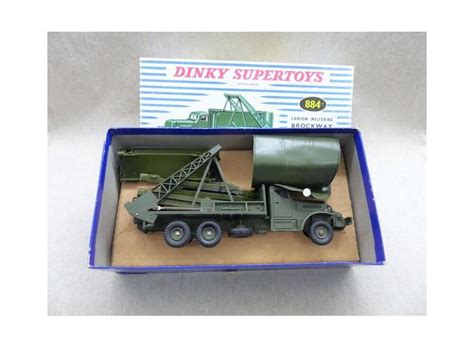 Dinky Supertoys Camion Militaire Brockway Poseur De Pont Nm Boite