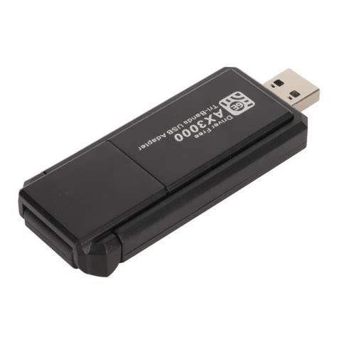 HURRISE Adaptateur Réseau WiFi 6E 5400Mbps Carte Réseau USB Triple