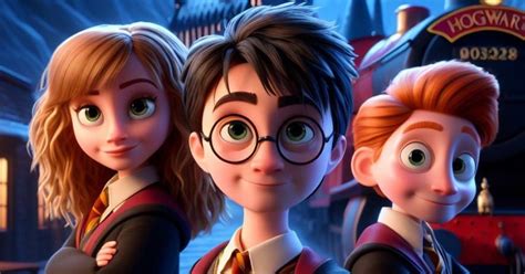 All Seven Harry Potter Movies Get Pixar-Inspired Posters in New AI Fan Art