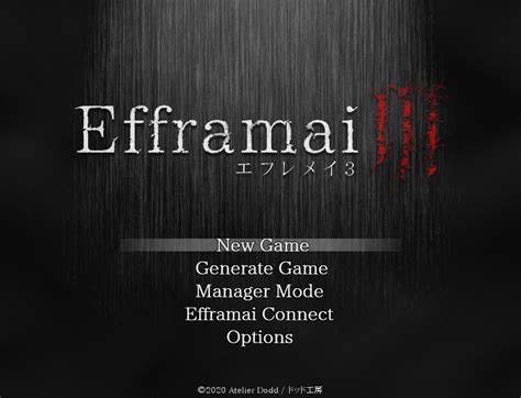 Efframai Iii エフレメイ3【公式ページ】 ドッド工房ブログ