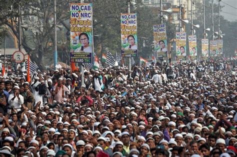 Indian Muslims wave national flag to show protest is not anti-India - World News , Firstpost ...