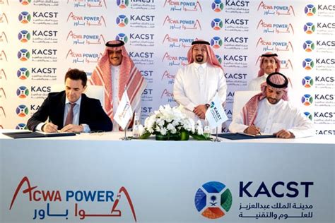 Saudis Acwa Power And KACST Partner To Advance Clean Energy And Water