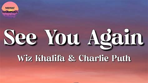 Wiz Khalifa See You Again Ft Charlie Puth Adele Morgan Wallen