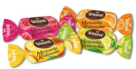 Galaretki w czekoladzie Mieszanka Krakowska 245g Słodki Wawel