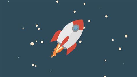 flying rocket in space 4K animation Motion Background - Storyblocks