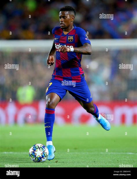 Barcelonas Cabral Nelson Semedo In Action Stock Photo Alamy