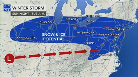 Tracking A New Storm For Midwest Northeast