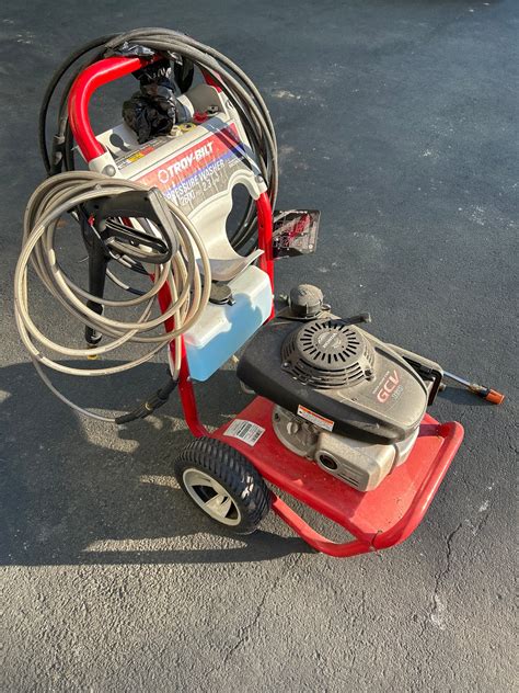 Troy Bilt Pressure Washer Psi Gallon Per Minute With Extra