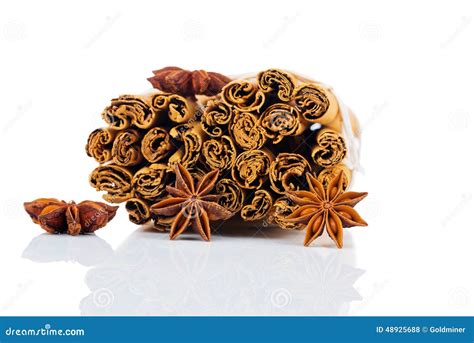 Cinnamon Stick And Star Anise Stock Photo Image Of Decoration