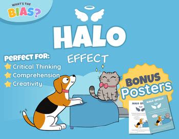 Halo Effect Bias Activity Set by Thinking with Comics | TPT