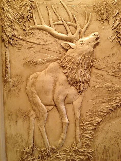 Sculptural Mural Bas Relief Custom Wall Art