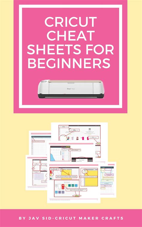 Cricut Cheat Sheets Original Price Jav Sid