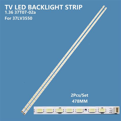 Bande De R Tro Clairage LED Pour T L Viseur 1 36 Ino T07 02a 73