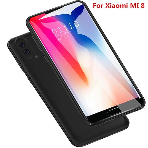 6000 MAH For Xiaomi Mi 8 Battery Charger Case External Smart Capa