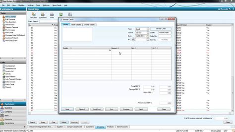 Sage Accounting Tutorial Online Sage Training 9 Customer Module