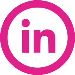 Barbie pink linkedin 5 icon - Free barbie pink site logo icons