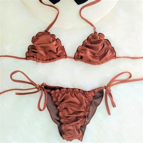 Biquini Levanta Bumbum Ripple Poá Praia Fio Dental Feminino Marquinha Hot Pants Promoção