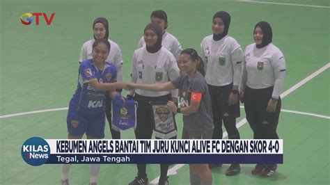 Liga Futsal Profesional Putri Kebumen Angels Bantai Alive Fc