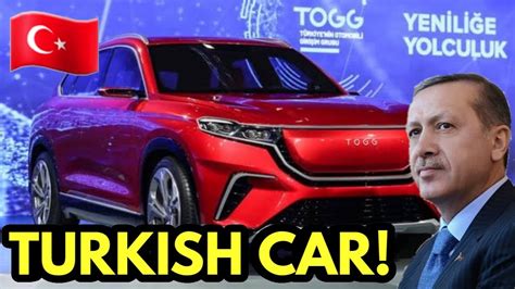 Turkeys Car Togg C Suv 2022 1st Full Electric Turkish Car Ever Made