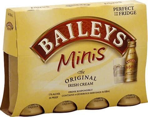 Baileys Minis Irish Cream Liqueur The Original Ml Obriens Wine