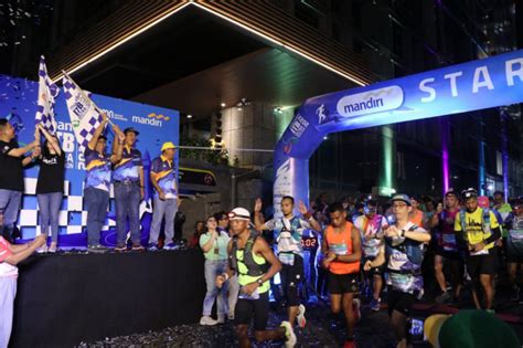 Promosikan Gaya Hidup Sehat Bank Mandiri Dukung Itb Ultra Marathon