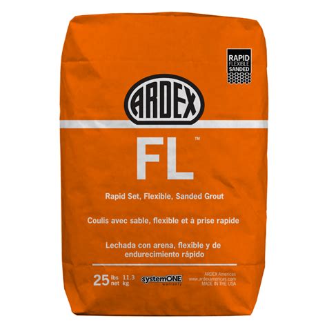 Creamy Ardex Fl Is A Rapid Set Flexible Sanded Grout