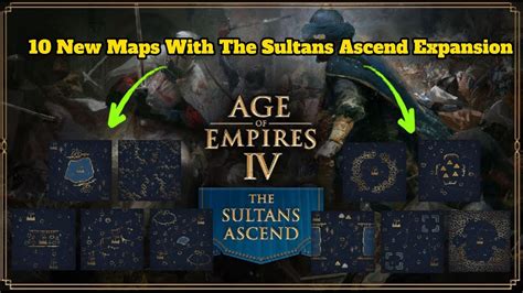 New Maps With The Sultans Ascend Expansion Age Of Empires Youtube