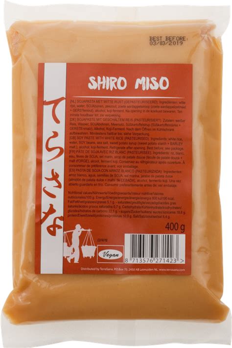 Shiro Miso - Macrobiotic specialties - Miso | Terrasana Positive Eating