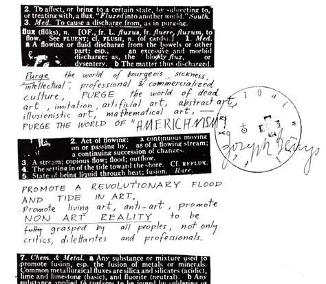 Celine Browning : Graduate Art Seminar: Fluxus Manifesto