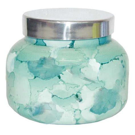 Capri Blue Volcano No 6 Watercolor Jar Candle