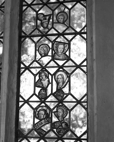 St Mary Magdalene St Mary Warham Norfolk Detail Of The Fragments Of Sixteenth Century Rhenish