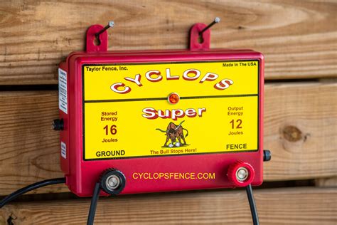 Cyclops Super Cyclops Electric Fence Chargers And Energizers