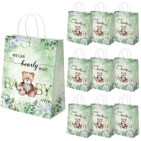 Buy Teddy Bear Baby Shower Party Supplies Pack Green Bear Party