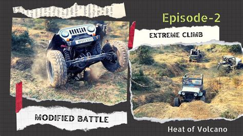 Who Will Cross Extreme Off Road With Modified Thar Thar Jeep