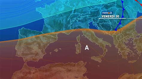 Meteo Torna Ad Espandersi Con Pi Decisione Lalta Pressione Nord